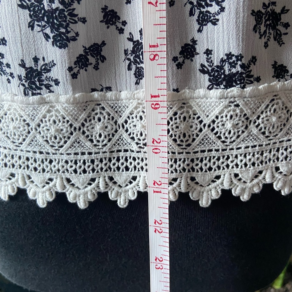 NET Floral Print Tank - Picture 6 of 12
